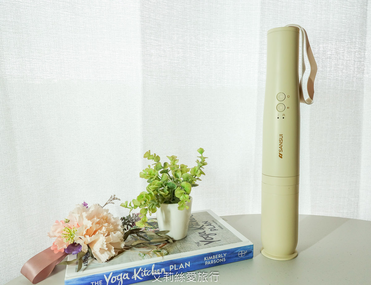 好物推薦 SANSUI山水輕淨吸迷你無線吸塵器 一機多用途無線手持好輕巧 還能變身塵螨機、居家車用清潔都ok！